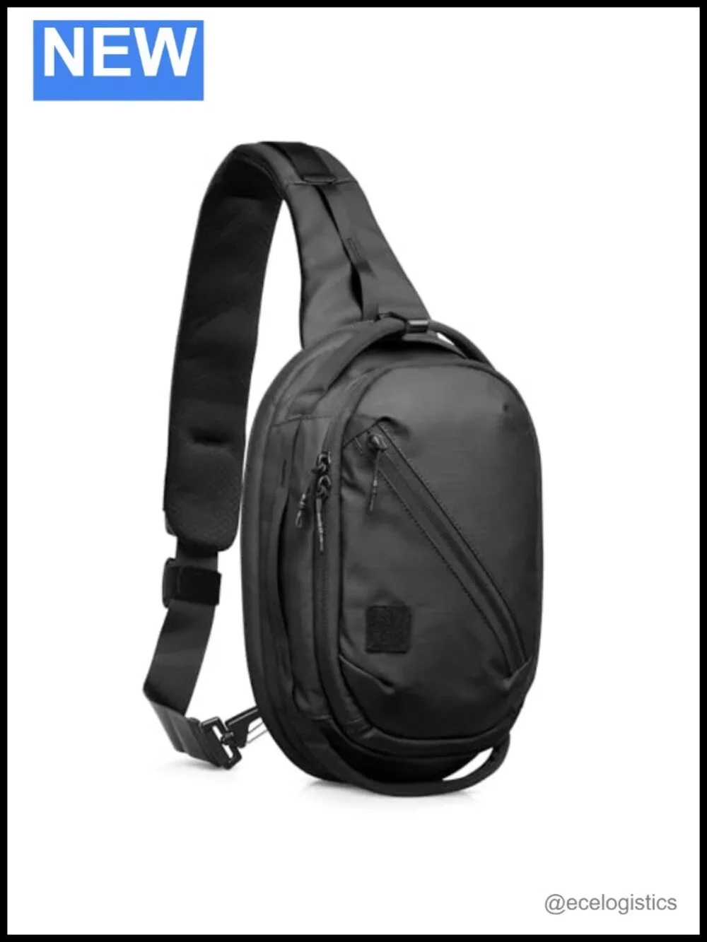 Low-Profile EDC Crossbody Sling Bag with Holster Compatibility